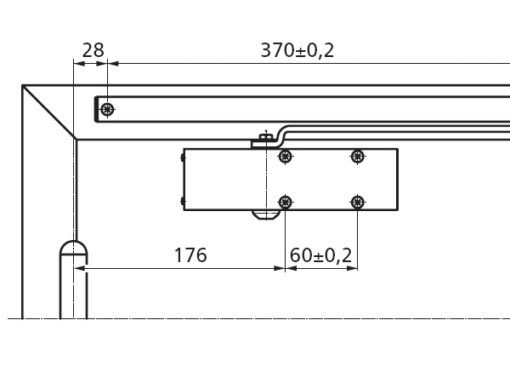 Amortizor usa GEZE TS 1500 G - imagine 4