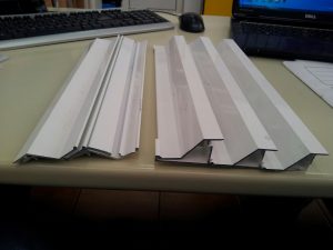 Grile ventilatie din aluminiu pentru usi