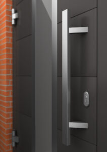 Manere inox brat inclinat 45 grade sectiune 20×40 500 mm