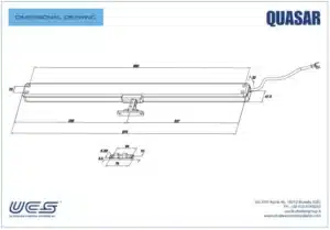 Motor cu lant 500 mm UCS Synchro Quasar Bow Chain 24 v