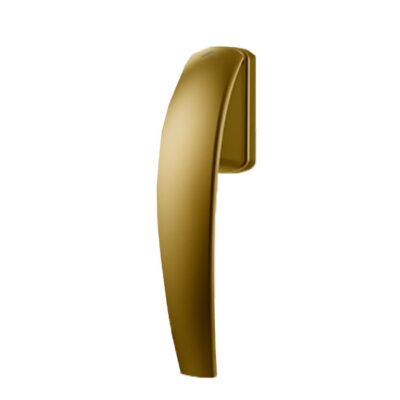 Maner fereastra Roto Swing secustik bronz cu logo si patrat 43 mm