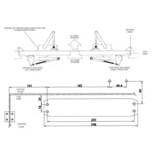 Amortizor usa Kale KD-440 60-85 kg