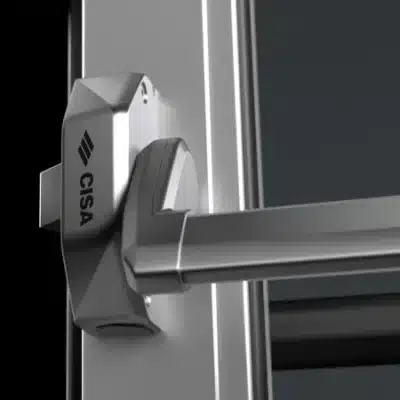 Kit Bara Antipanica Cisa Alpha gri canat secundar usi aluminiu si metalice