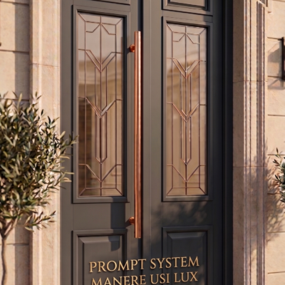 Maner tragator usa din cupru