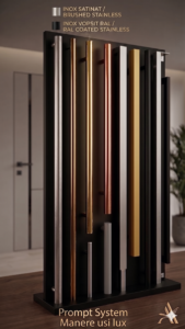 Manere tragatoare din inox la comanda