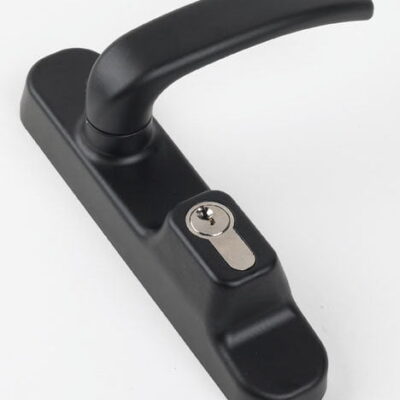 Mâner exterior negru pentru bară antipanică ASSA ABLOY
