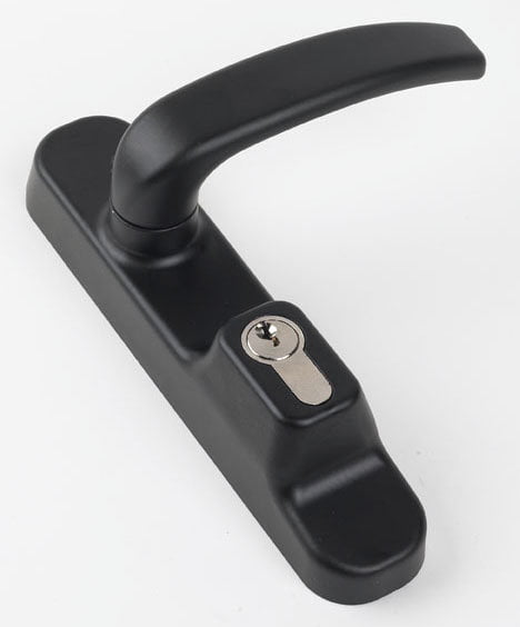 Mâner exterior negru pentru bară antipanică ASSA ABLOY